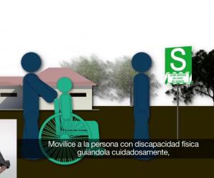 Embedded thumbnail for Recomendaciones para personas con discapacidad en terremotos